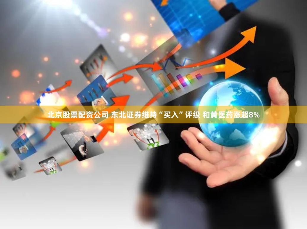 北京股票配资公司 东北证券维持“买入”评级 和黄医药涨超8%